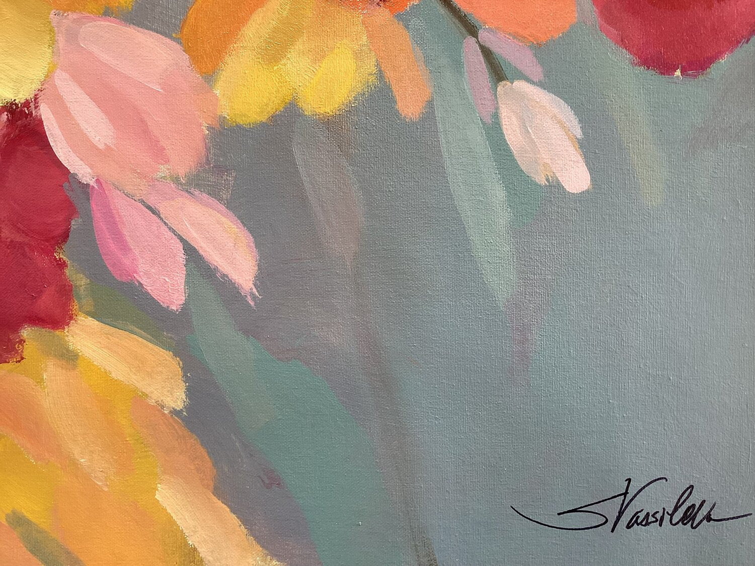 Magenta Bloom II - Detail 1