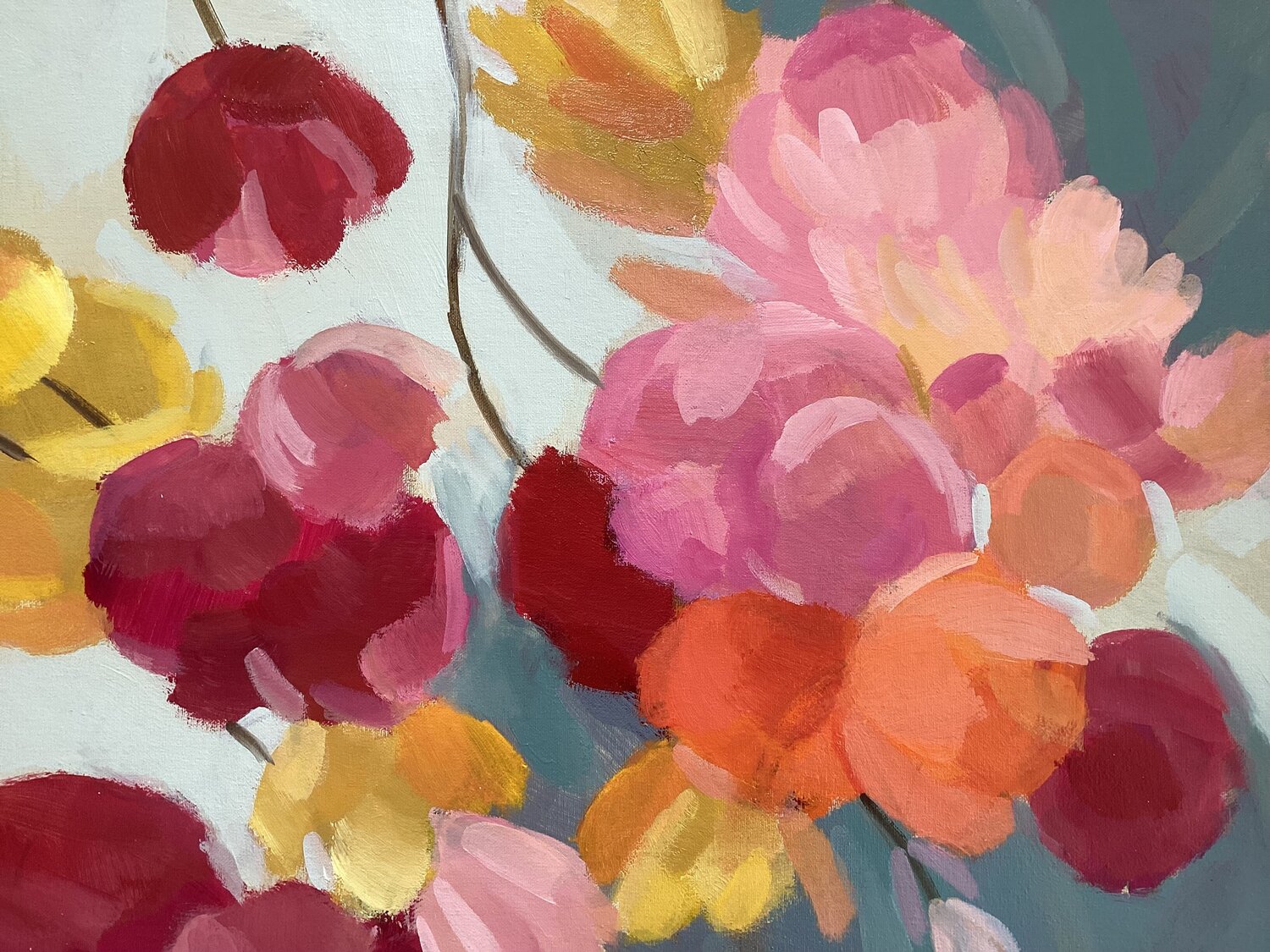 Magenta Bloom II - Detail 2