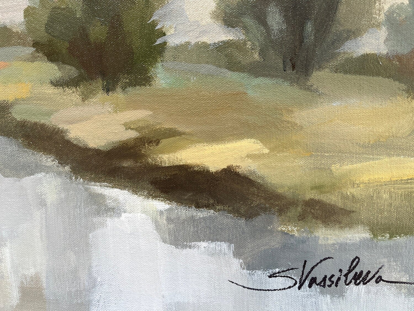 River and Clouds - Detail 2