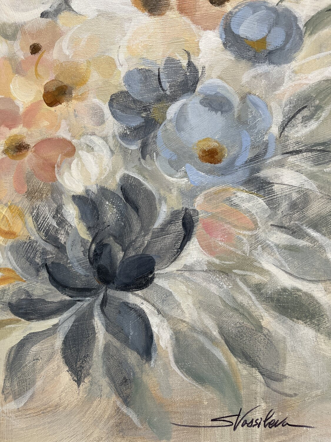 Among the April Flowers - Detail 1