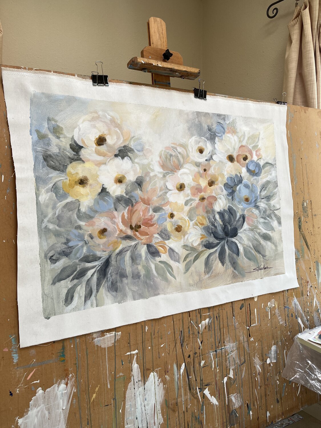 Among the April Flowers - Detail 3