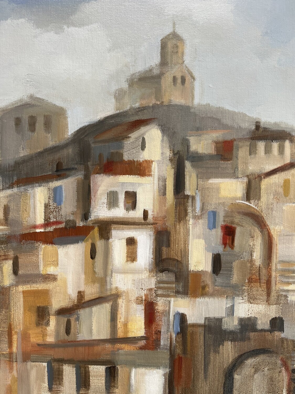 Town on the Hill - Detail 2
