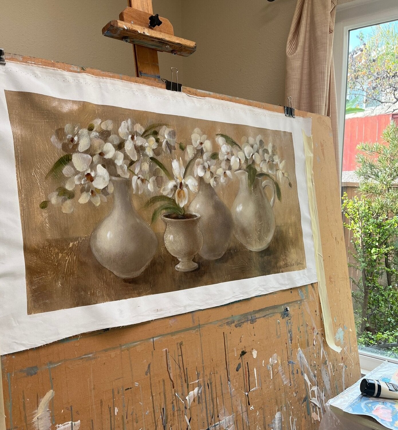 Cluster of Orchids - Detail 4