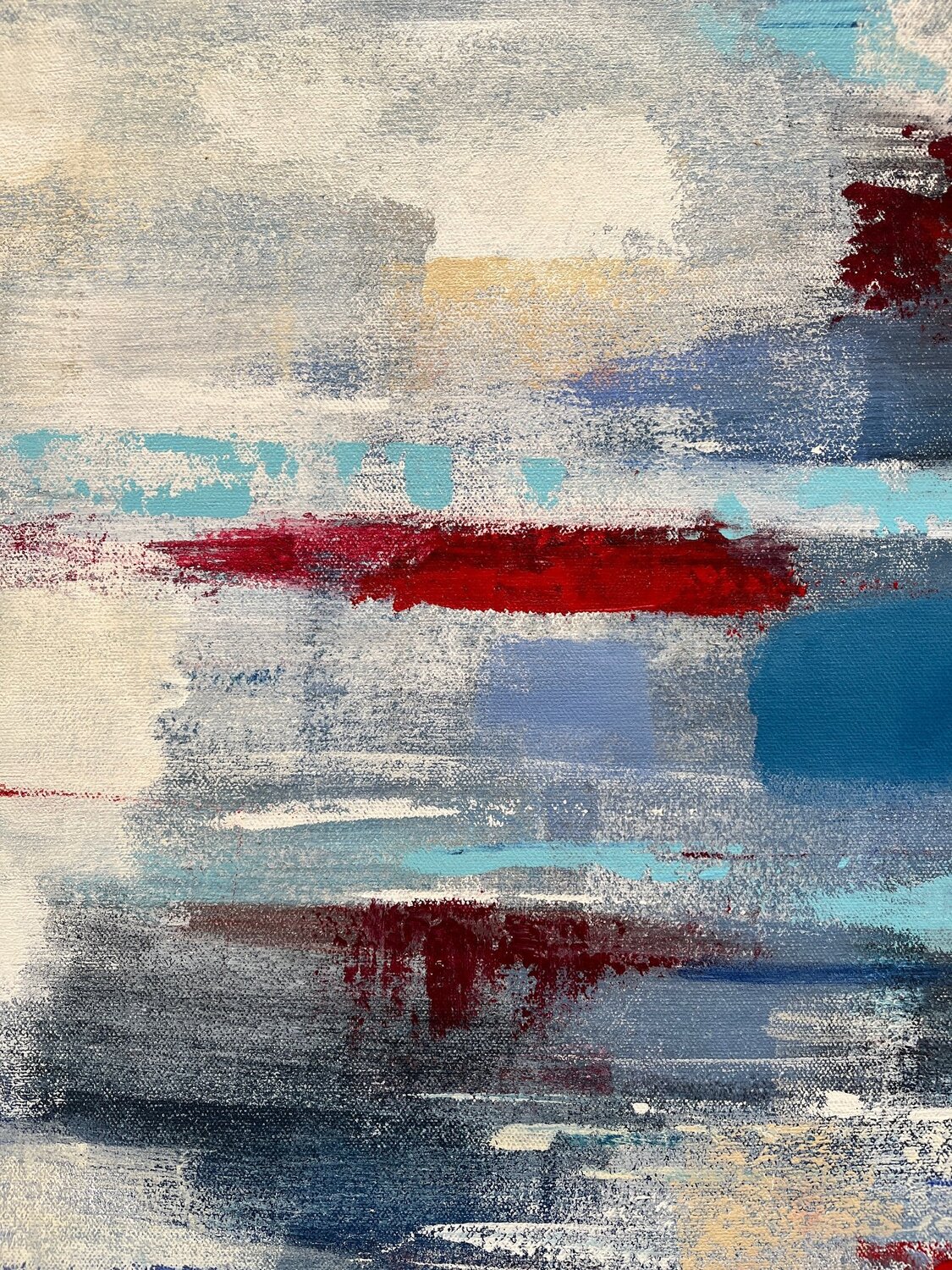 Crimson Ocean Wave - Detail 2