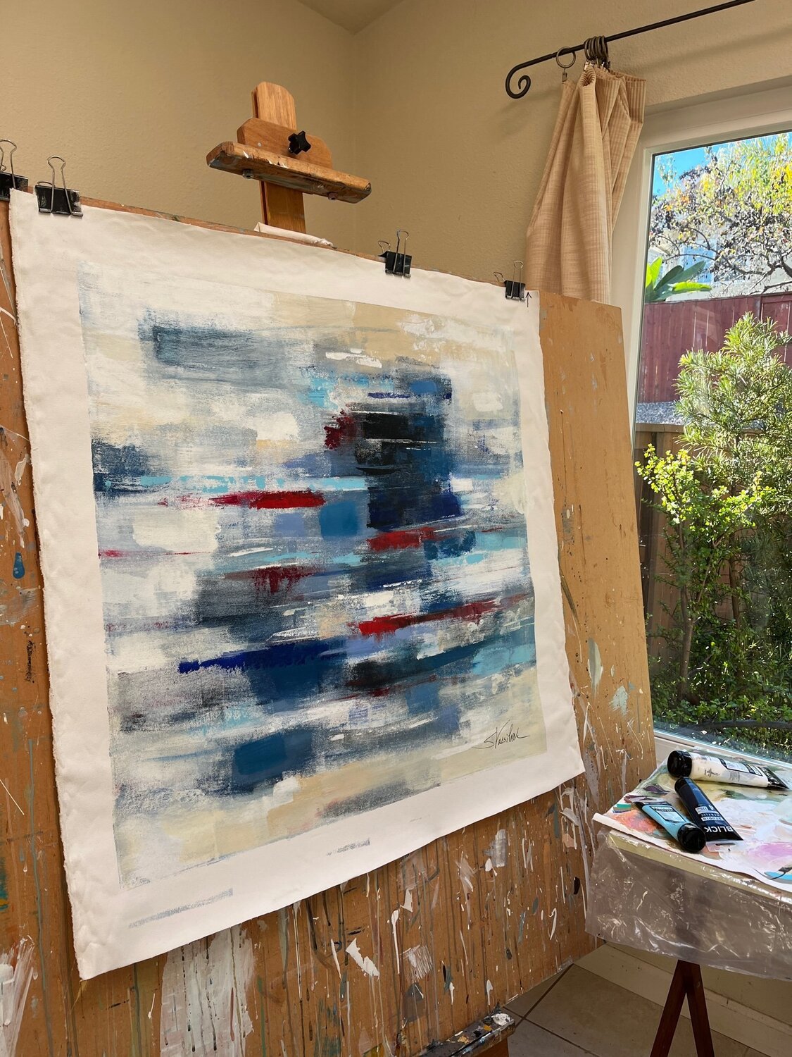Crimson Ocean Wave - Detail 3