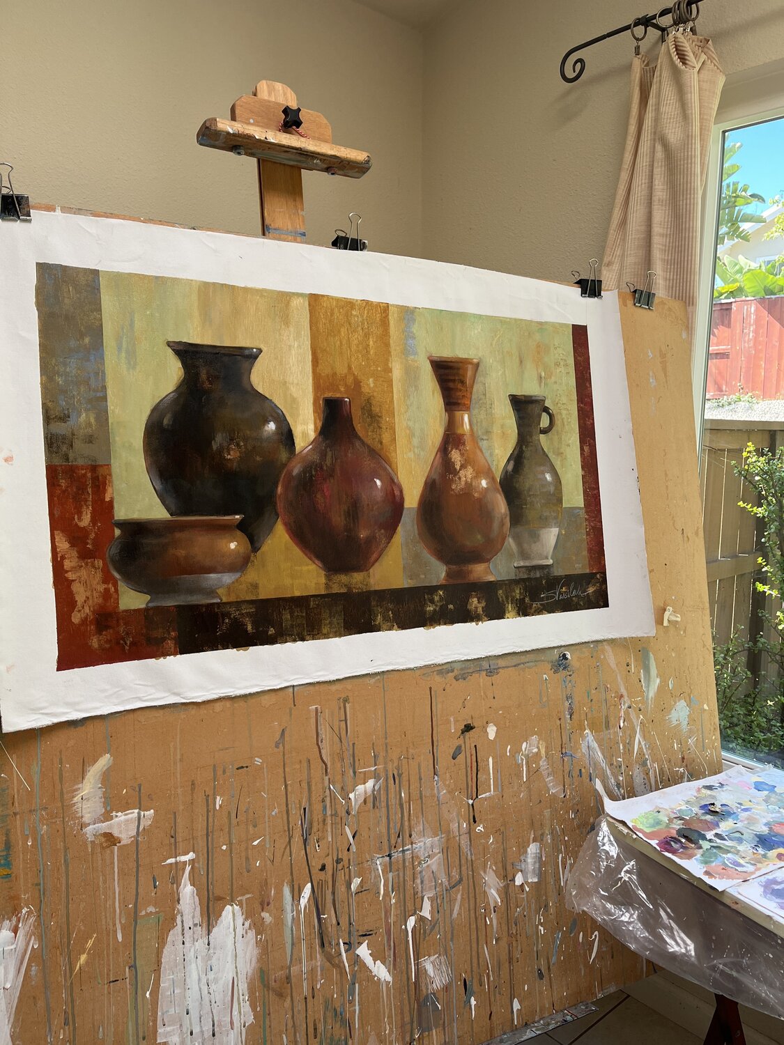 Glazed Pots - Detail 4