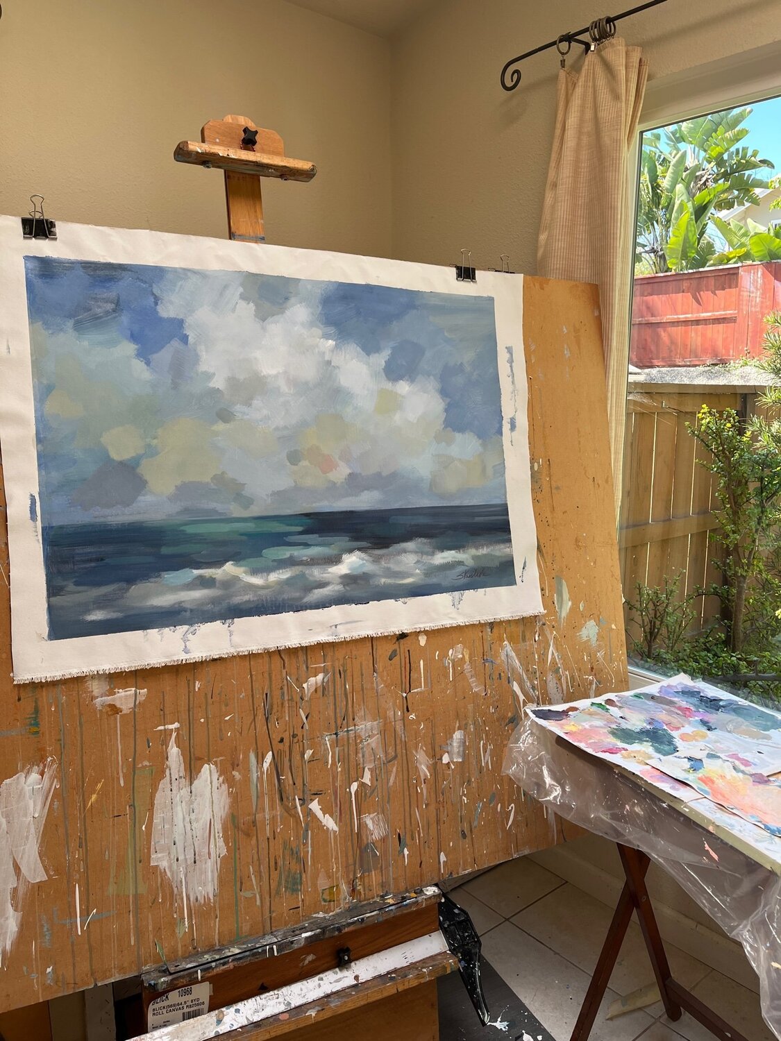 Waves and Clouds - Detail 1