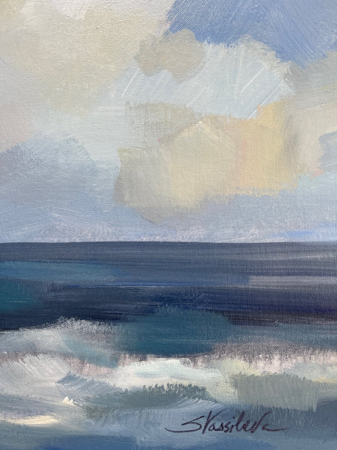 Waves and Clouds - Detail 2