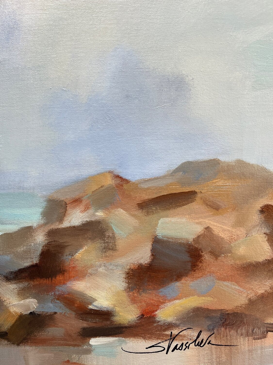 Morning at Stone Beach - Detail 1