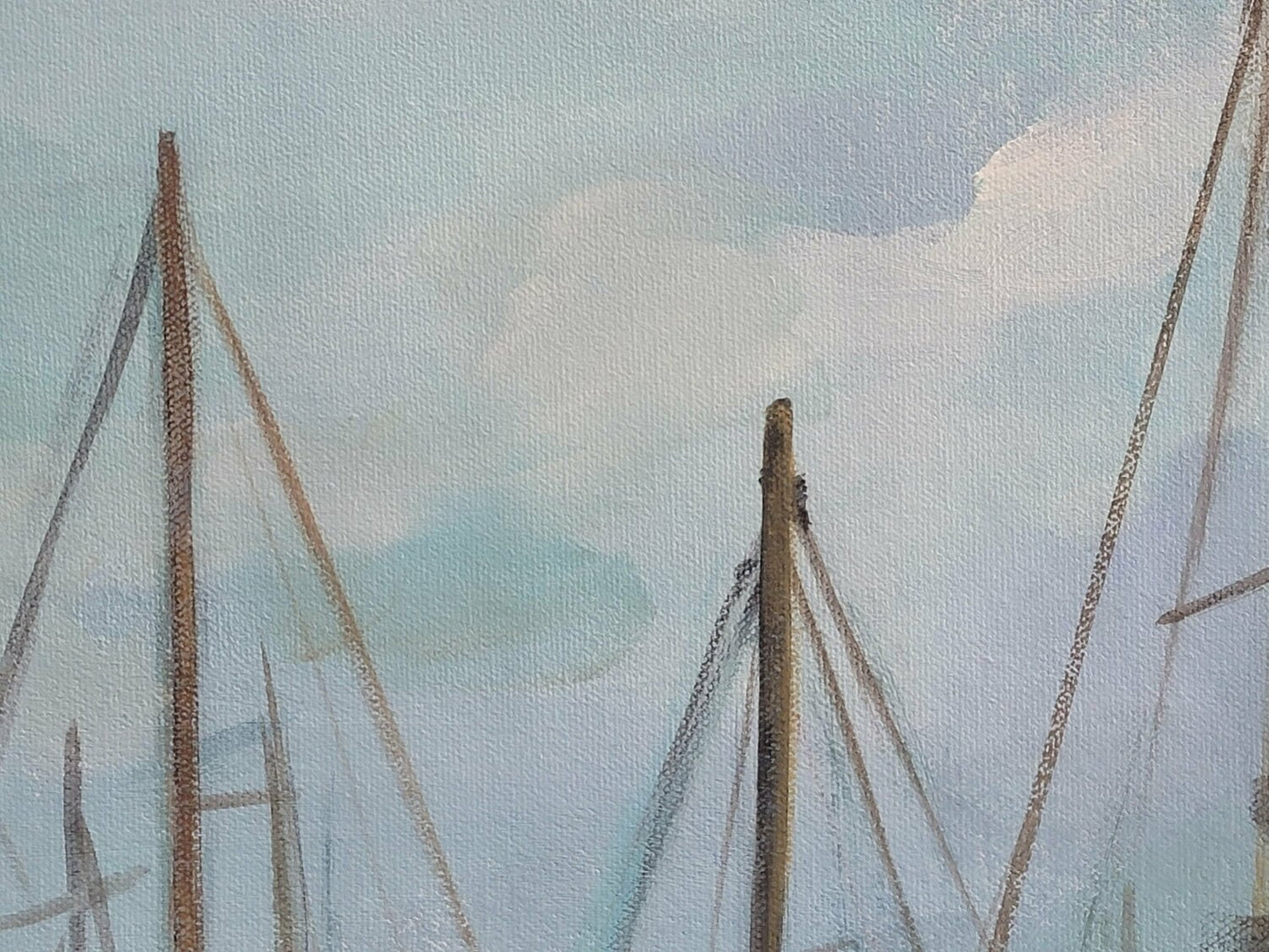 Wave-breaker and Boats - Detail 4