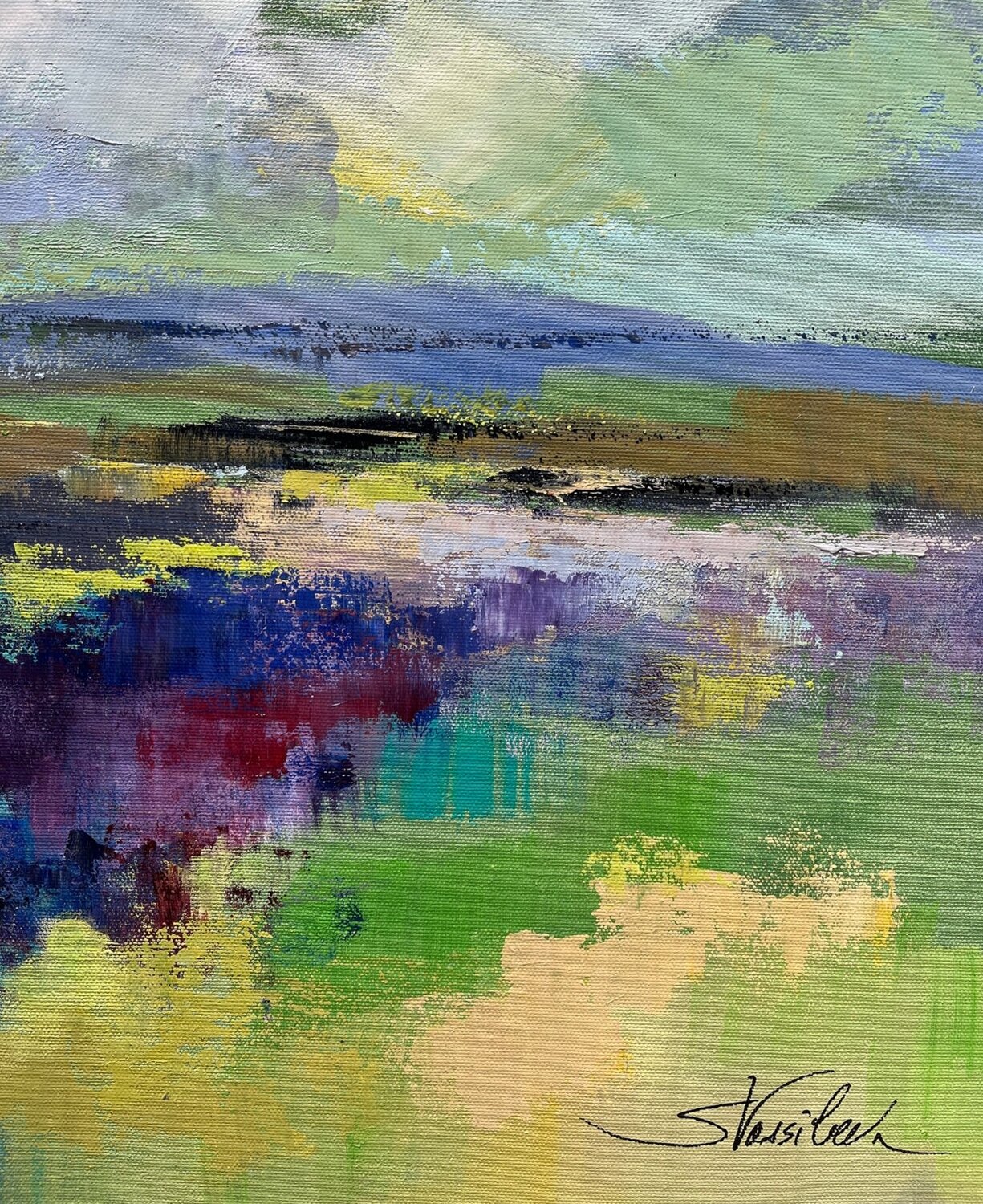 Purple Field - Detail 1