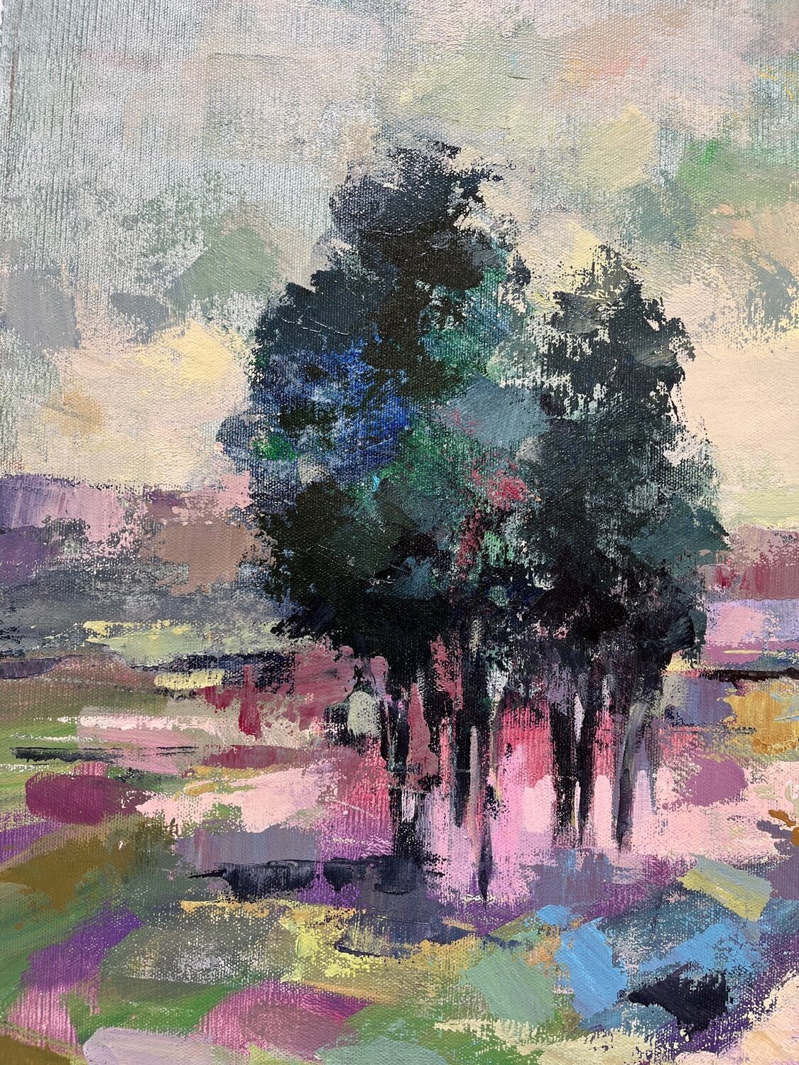 Mauve Fields - Detail 2
