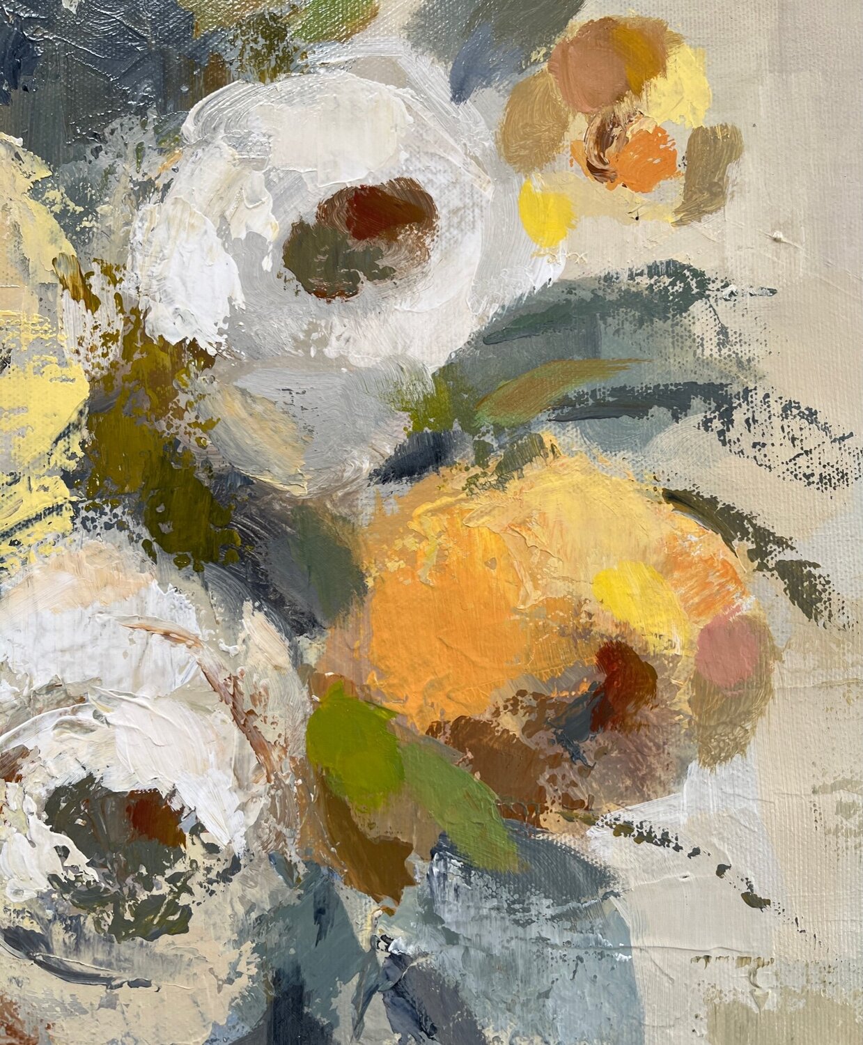 Flowers in a Jug - Detail 2