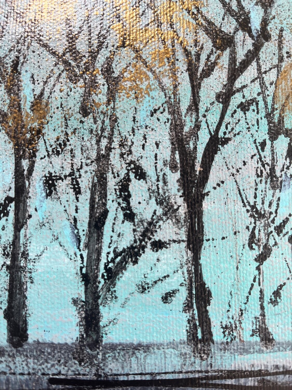 Trees at Dawn - Detail 2