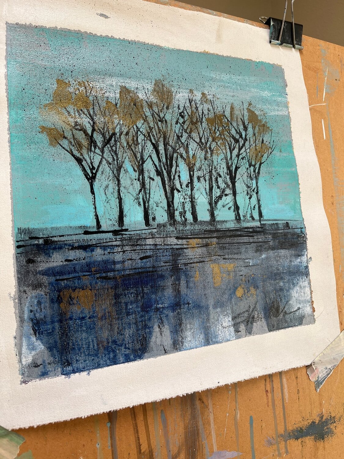 Trees at Dawn - Detail 1