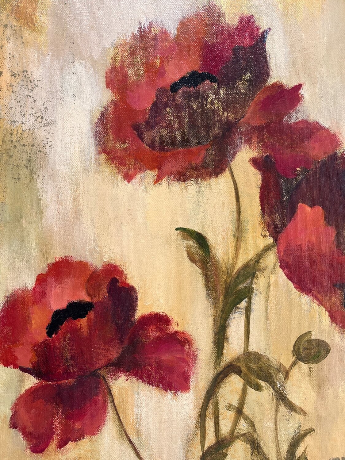 Poppies Tapestry - Detail 1
