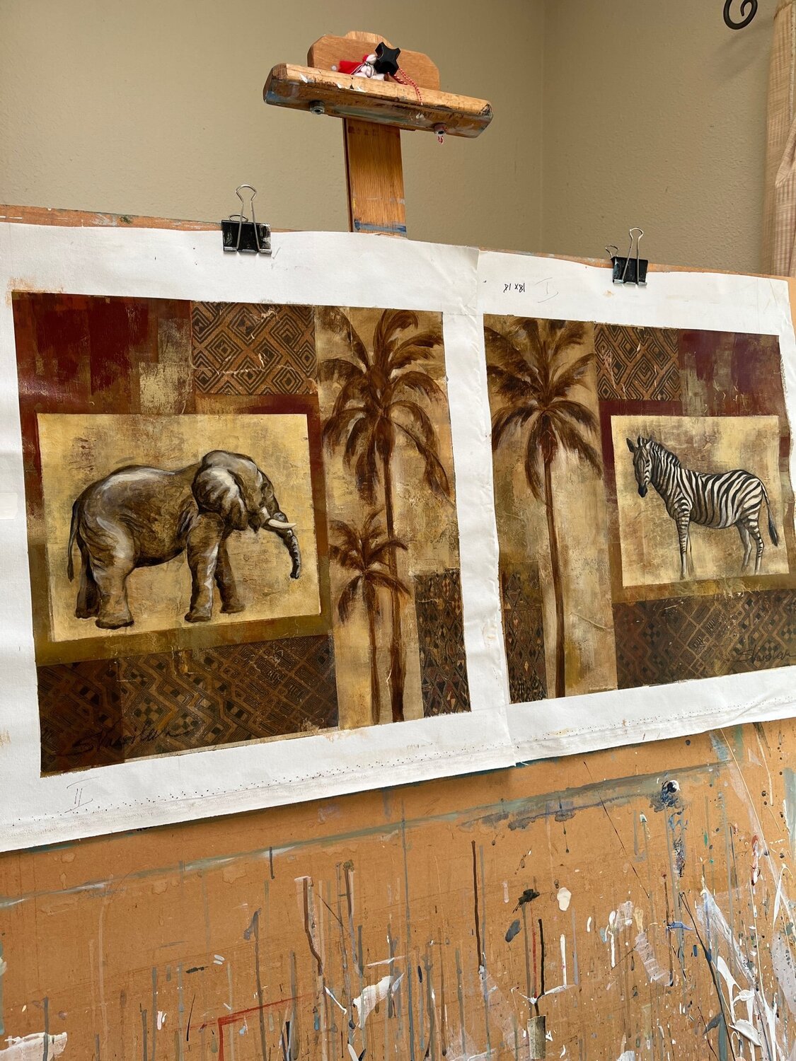 Safari Sketches - Zebra - Detail 2