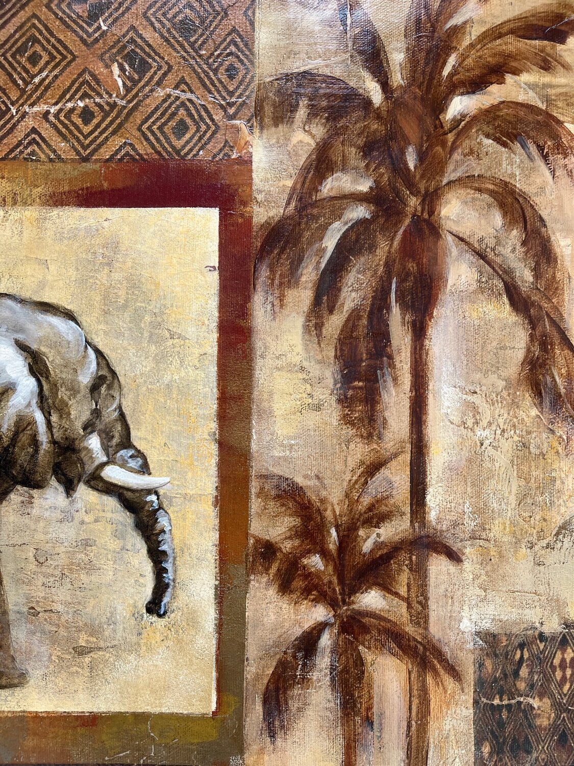 Safari Sketches - Elephant - Detail 1