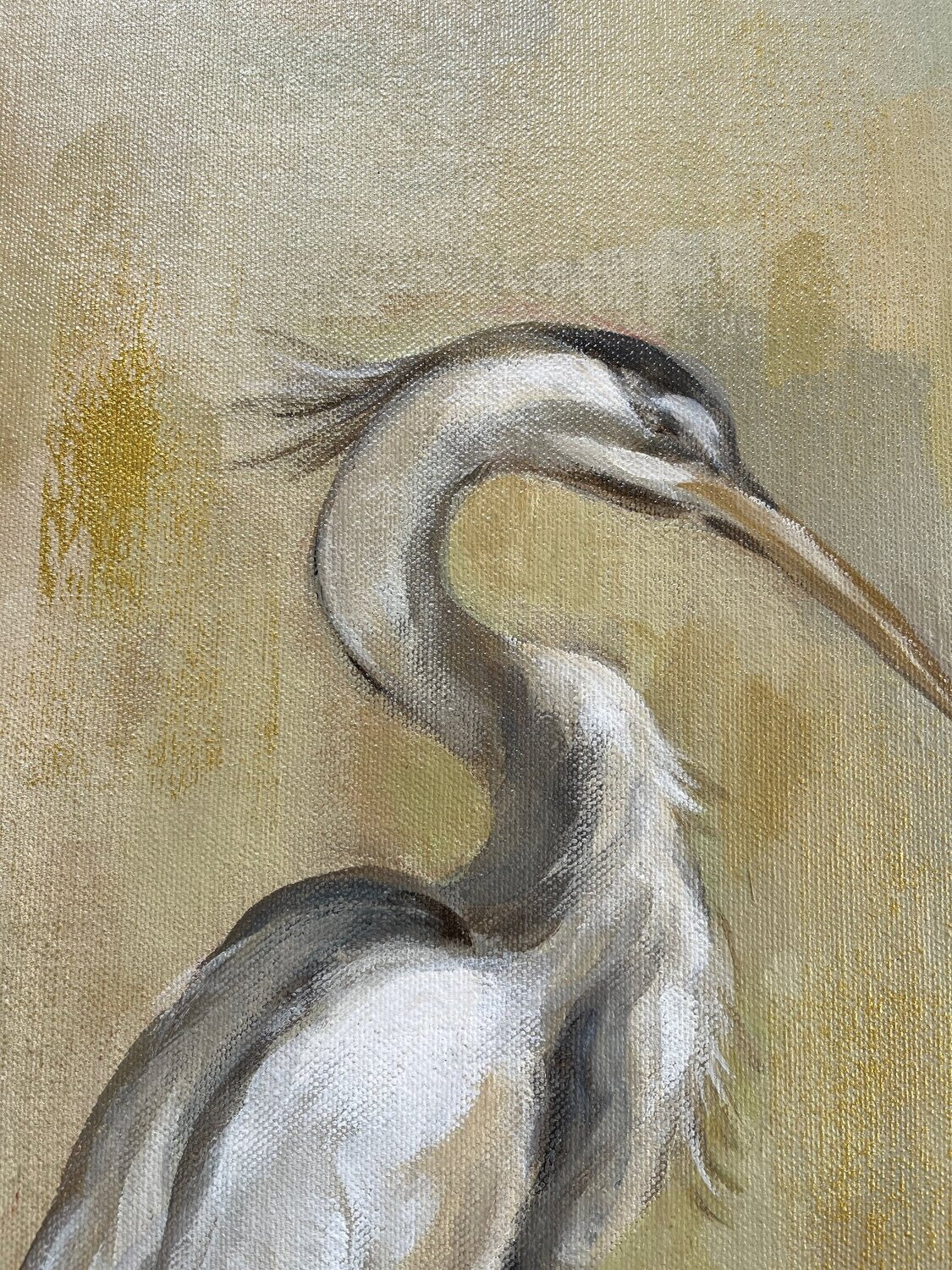 Vintage Heron I - Detail 2