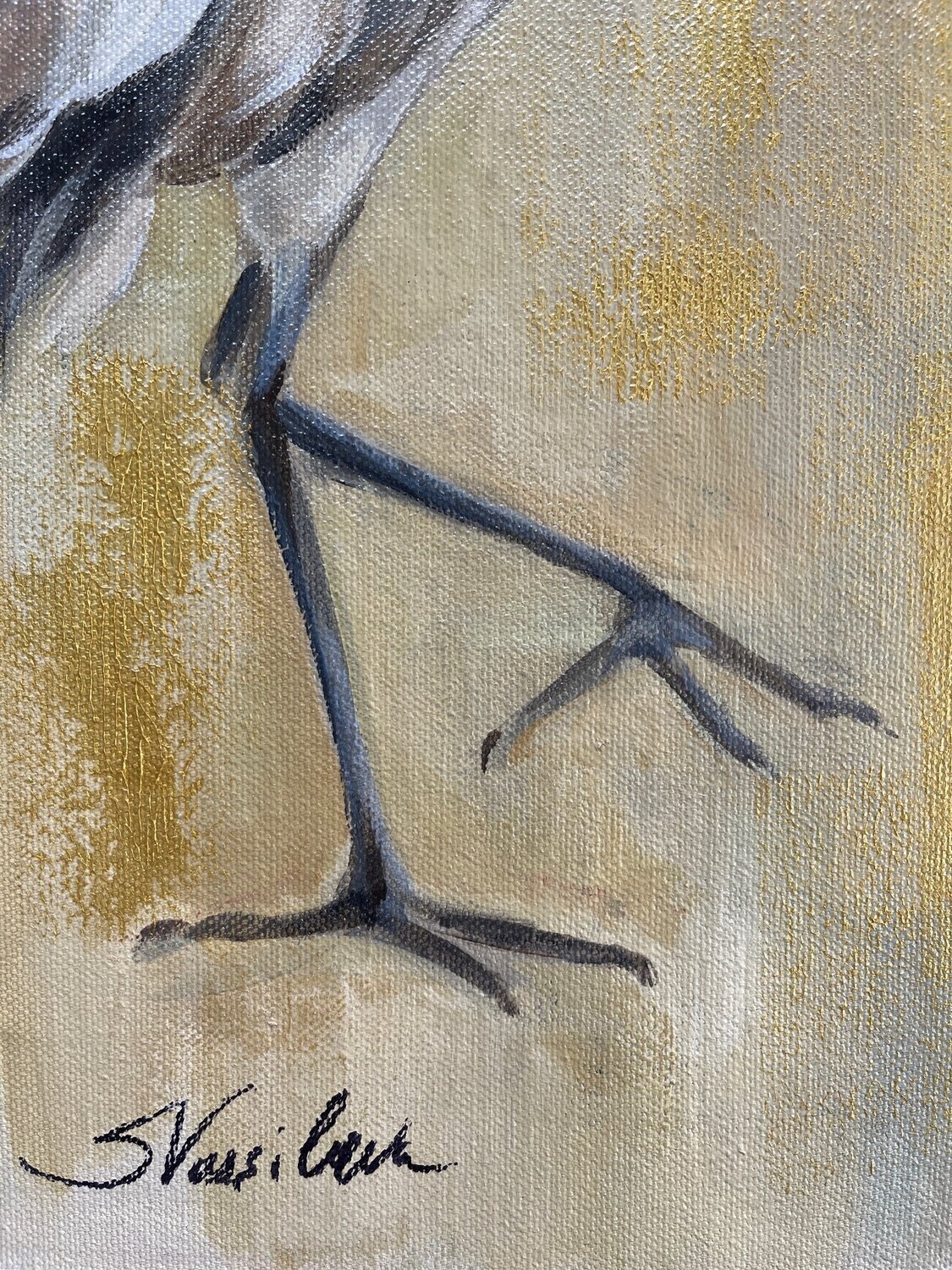 Vintage Heron I - Detail 1