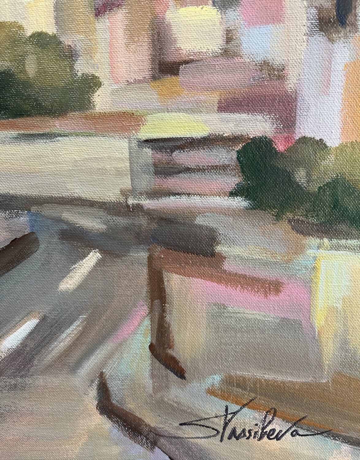 California Sunrise Street - Detail 1
