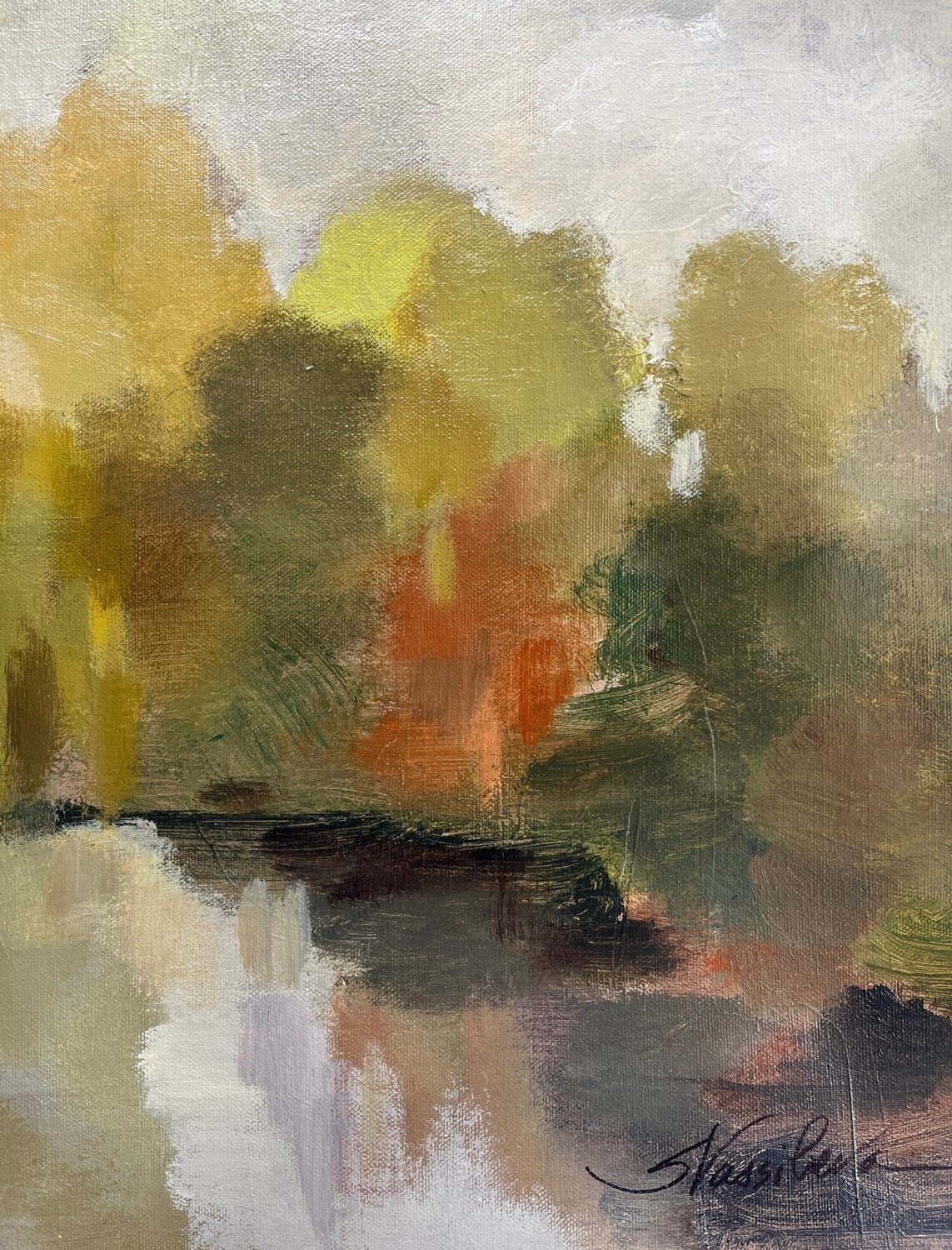 Fall Willows - Detail 1