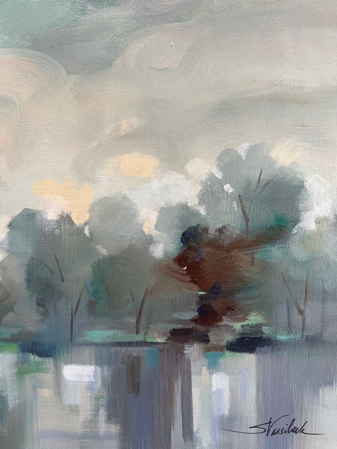 Indigo Haze - Detail 1