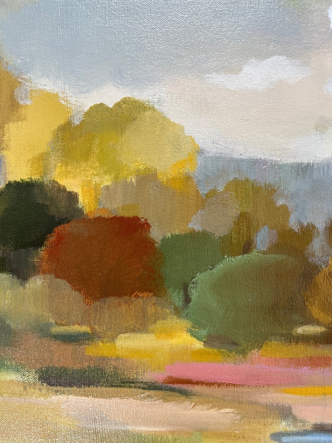 Yellow Trees - Detail 1