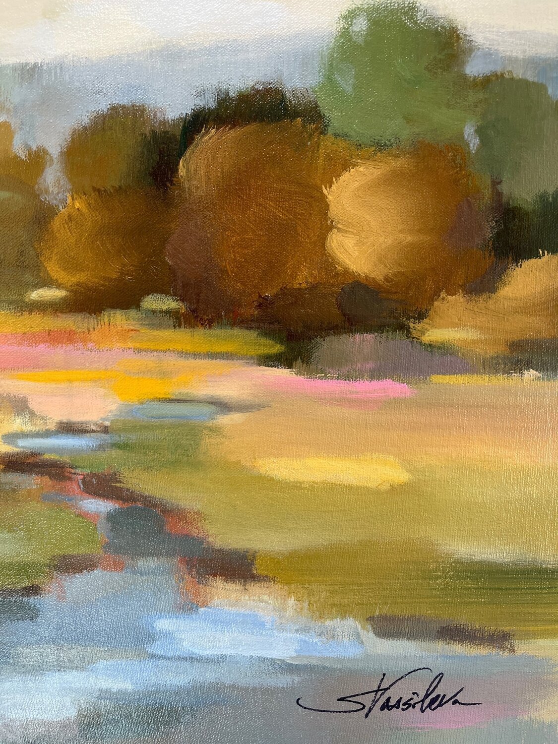 Yellow Trees - Detail 2