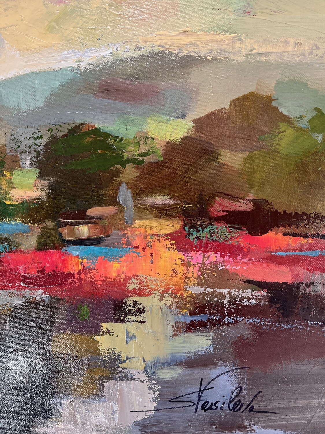 Teal Lake - Detail 1