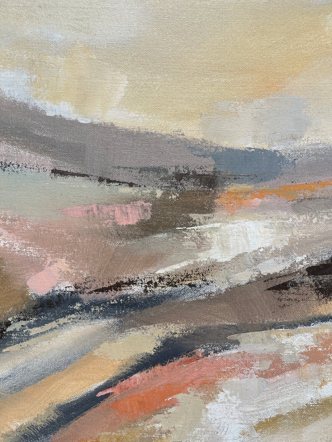 Sunlit River - Detail 2