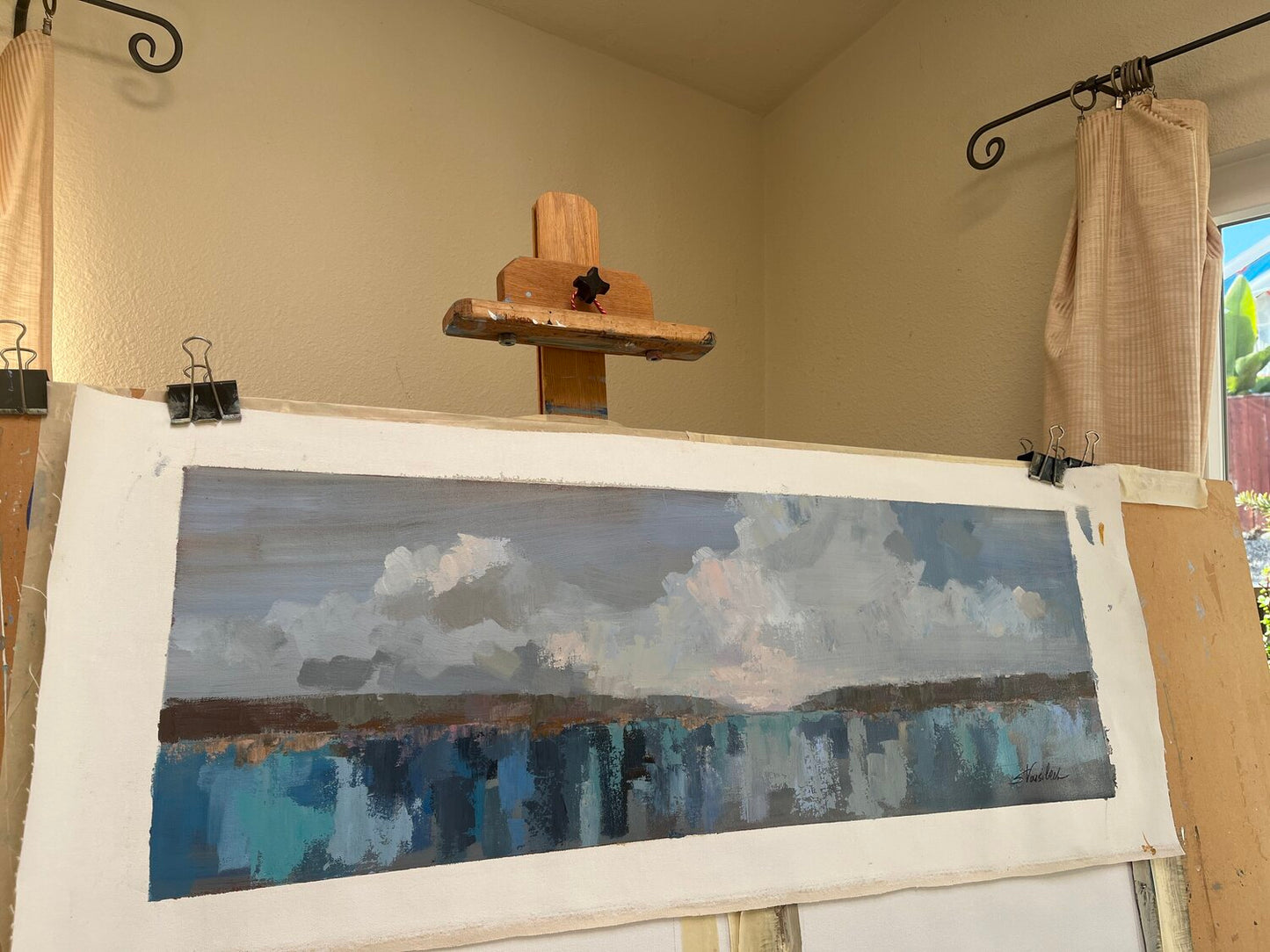 Impressionistic Seaside II - Detail 1