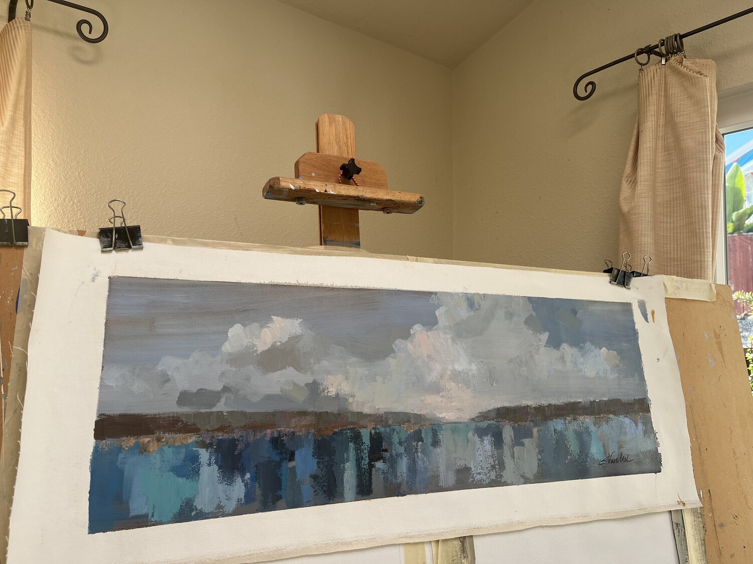 Impressionistic Seaside II - Detail 1