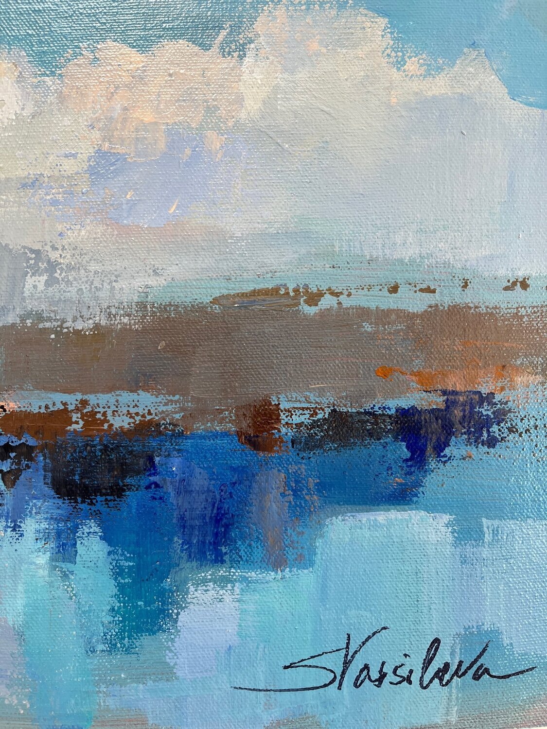 Impressionistic Seaside I - Detail 3