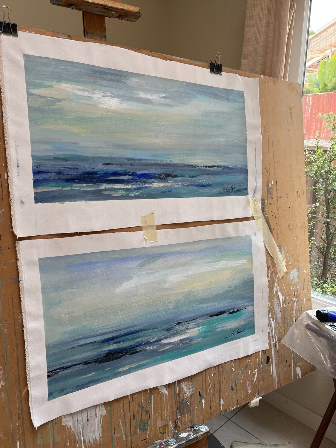 Turquoise Sea Waves II - Detail 3
