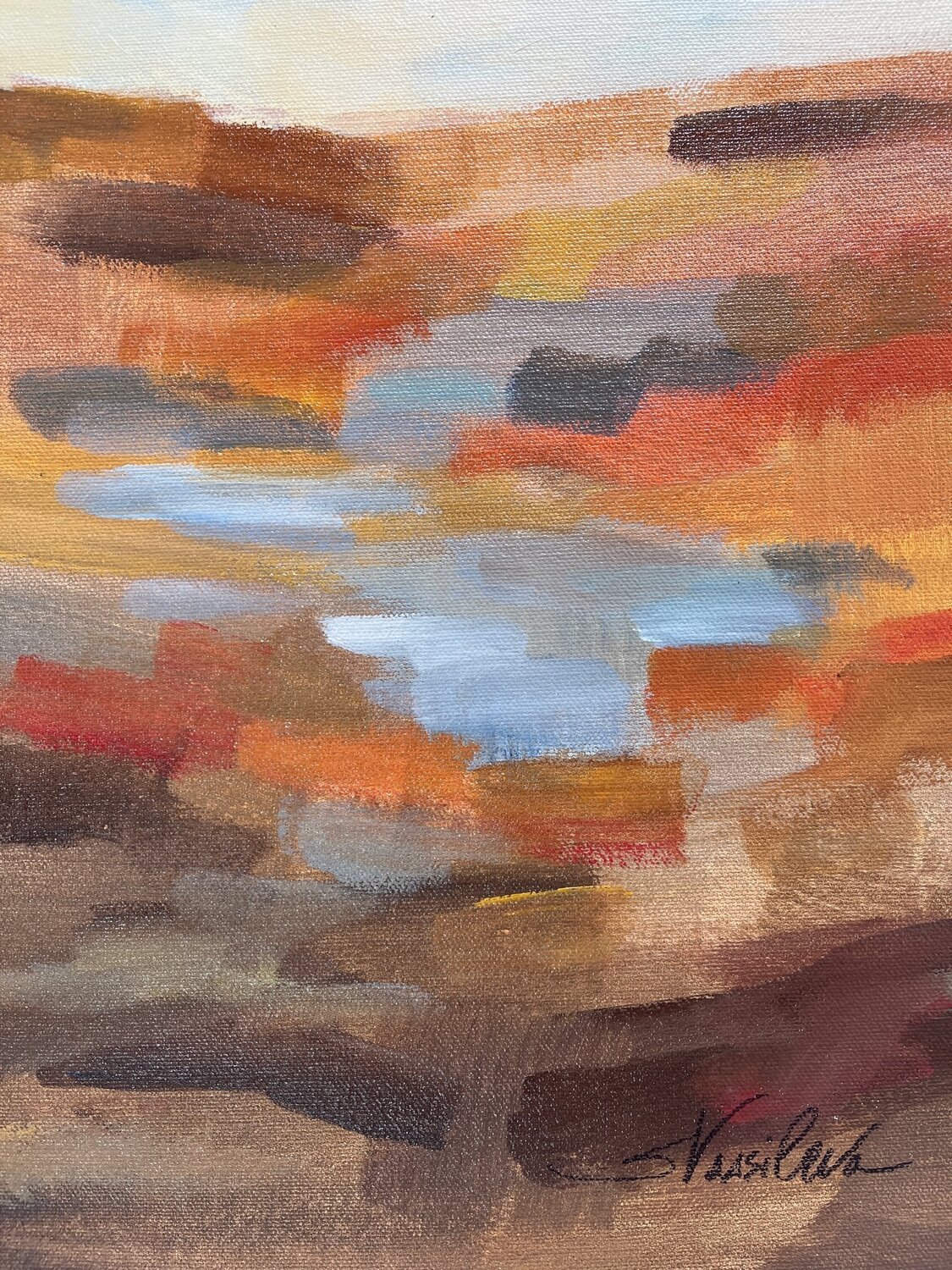 Earth and Sky Trio I - Detail 1