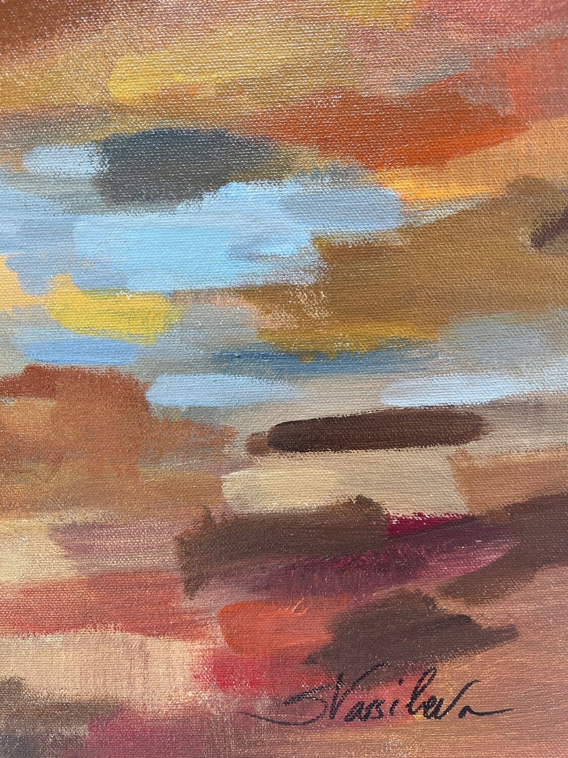 Earth and Sky Trio II - Detail 1