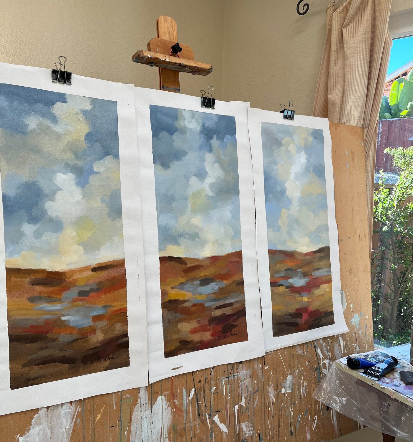 Earth and Sky Trio III - Detail 3