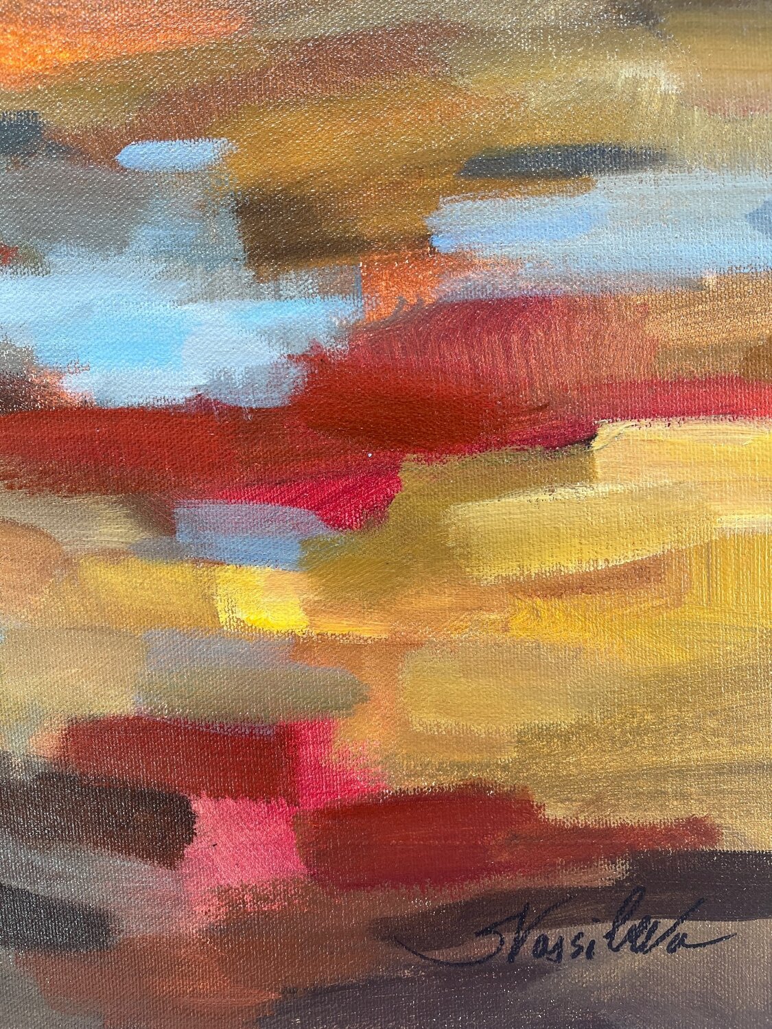 Earth and Sky Trio III - Detail 2