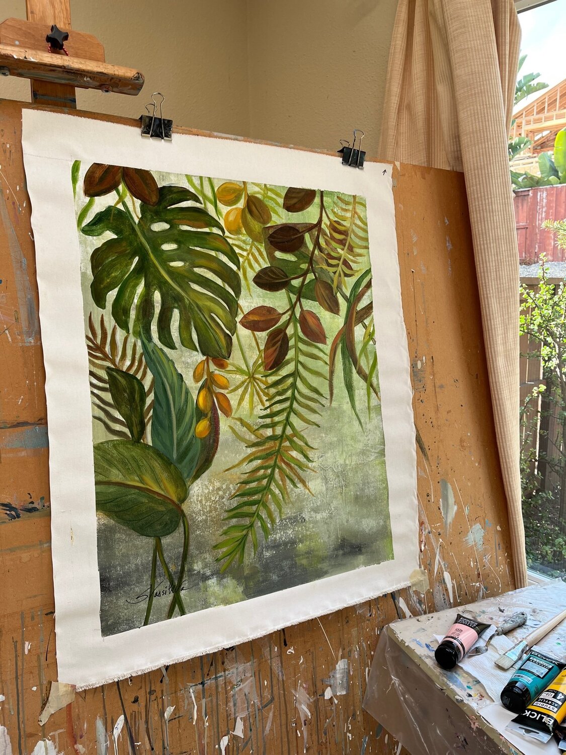 Tropical Greenery I - Detail 2