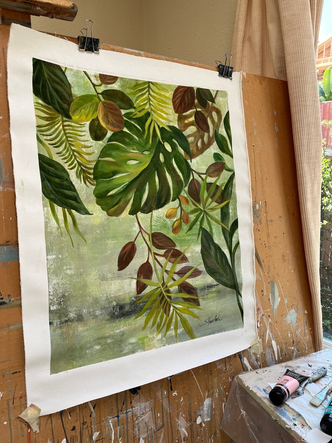 Tropical Greenery II - Detail 1