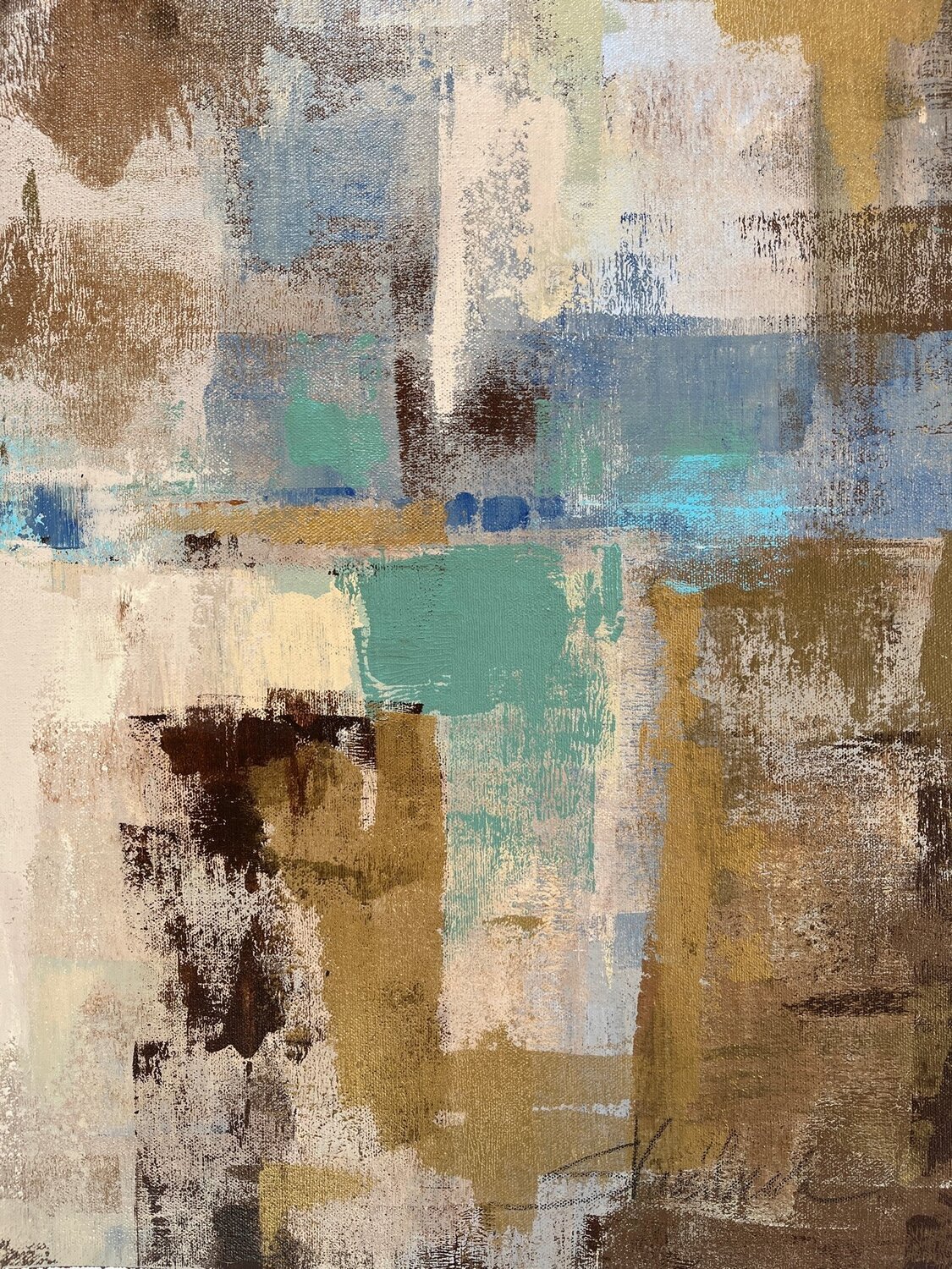 Variations - Blue - Detail 1