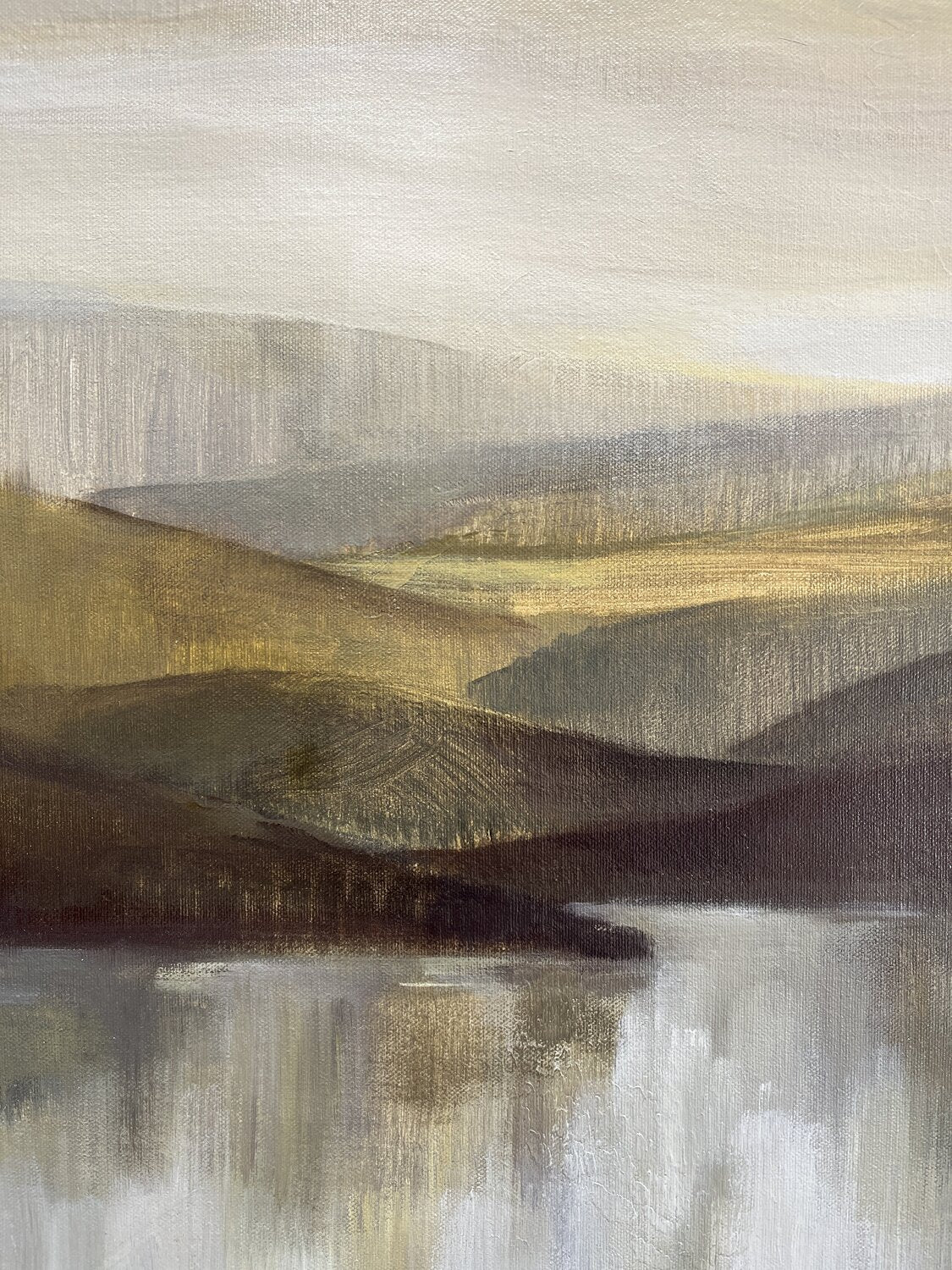 Hills by the River - Detail 2