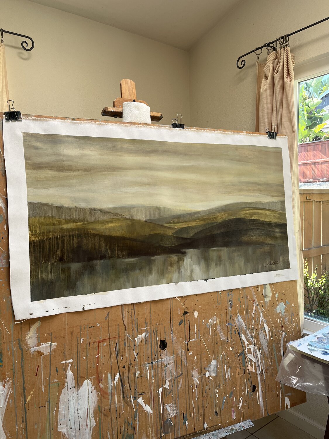 Hills by the River - Detail 3