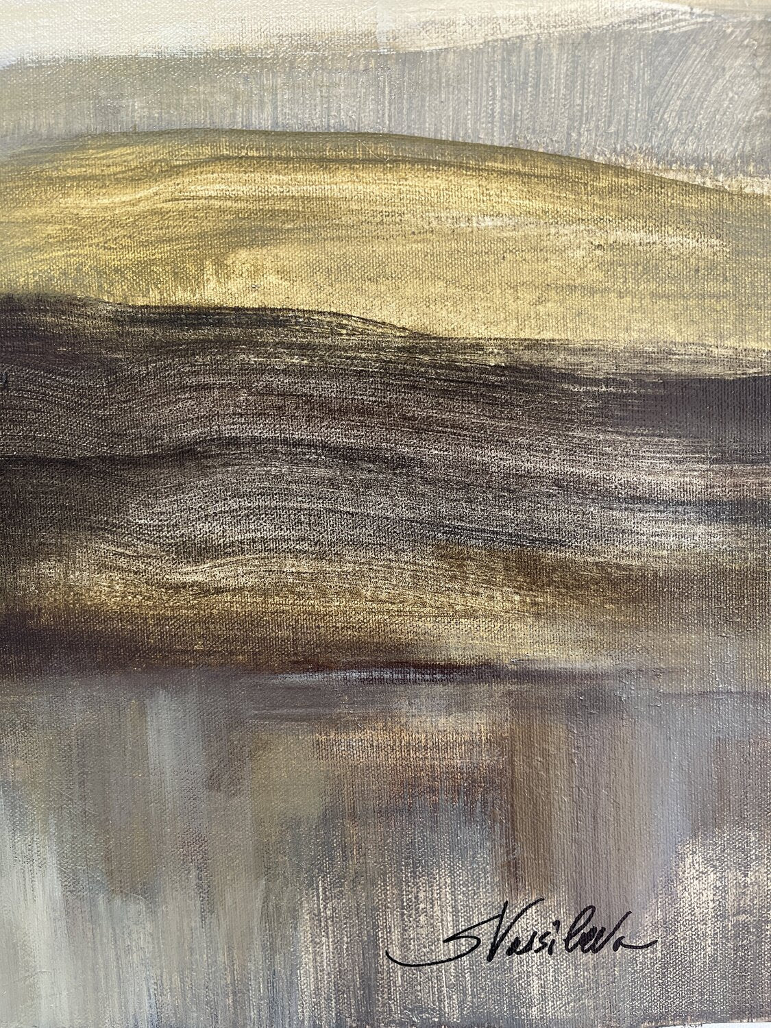 Hills by the River - Detail 1