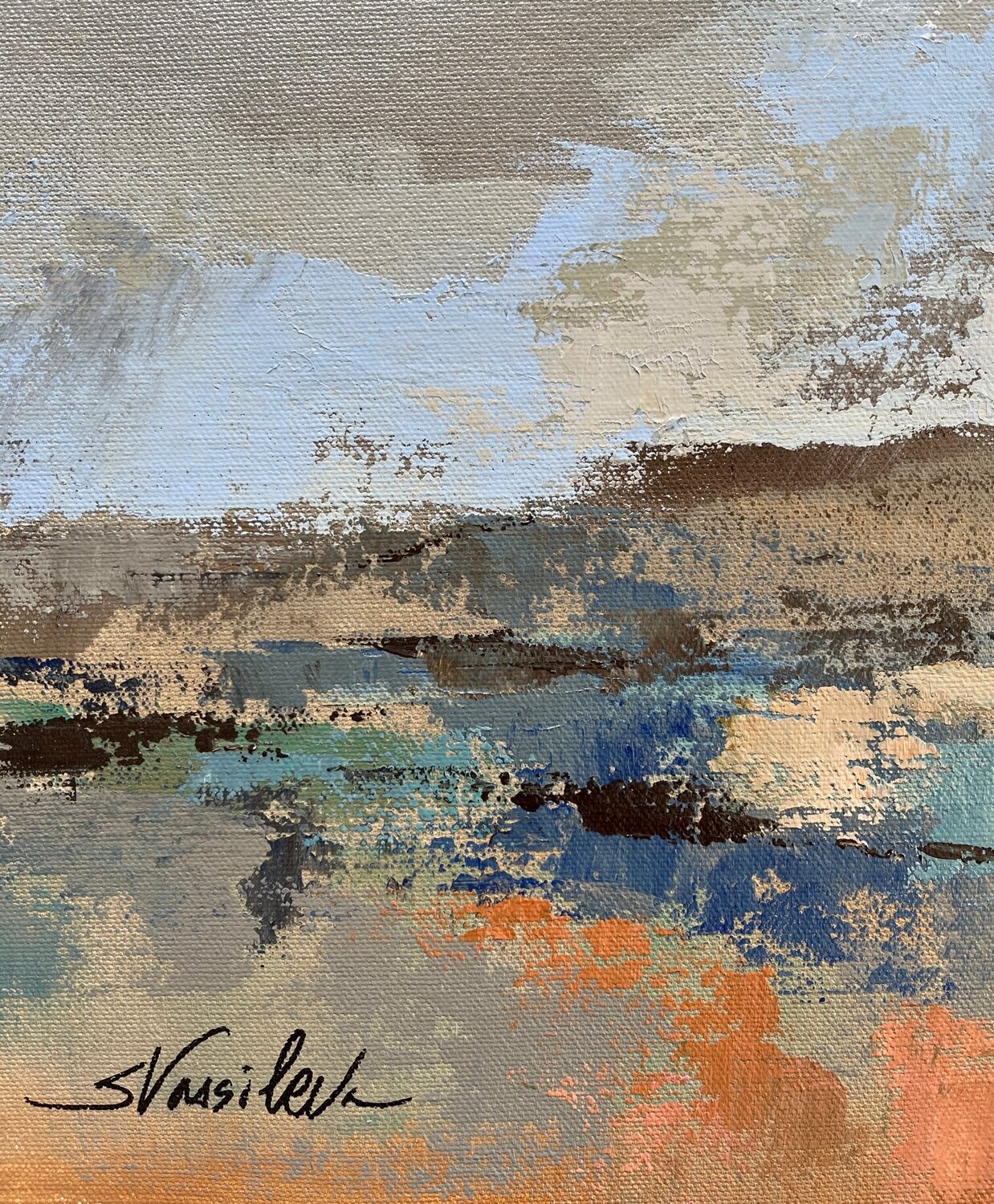 River and Sky I - Detail 1