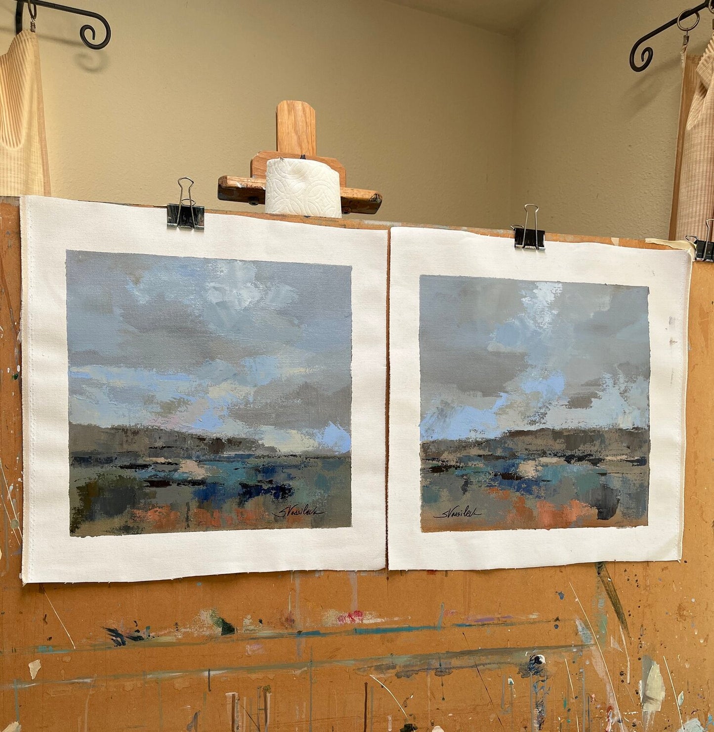 River and Sky II - Detail 3