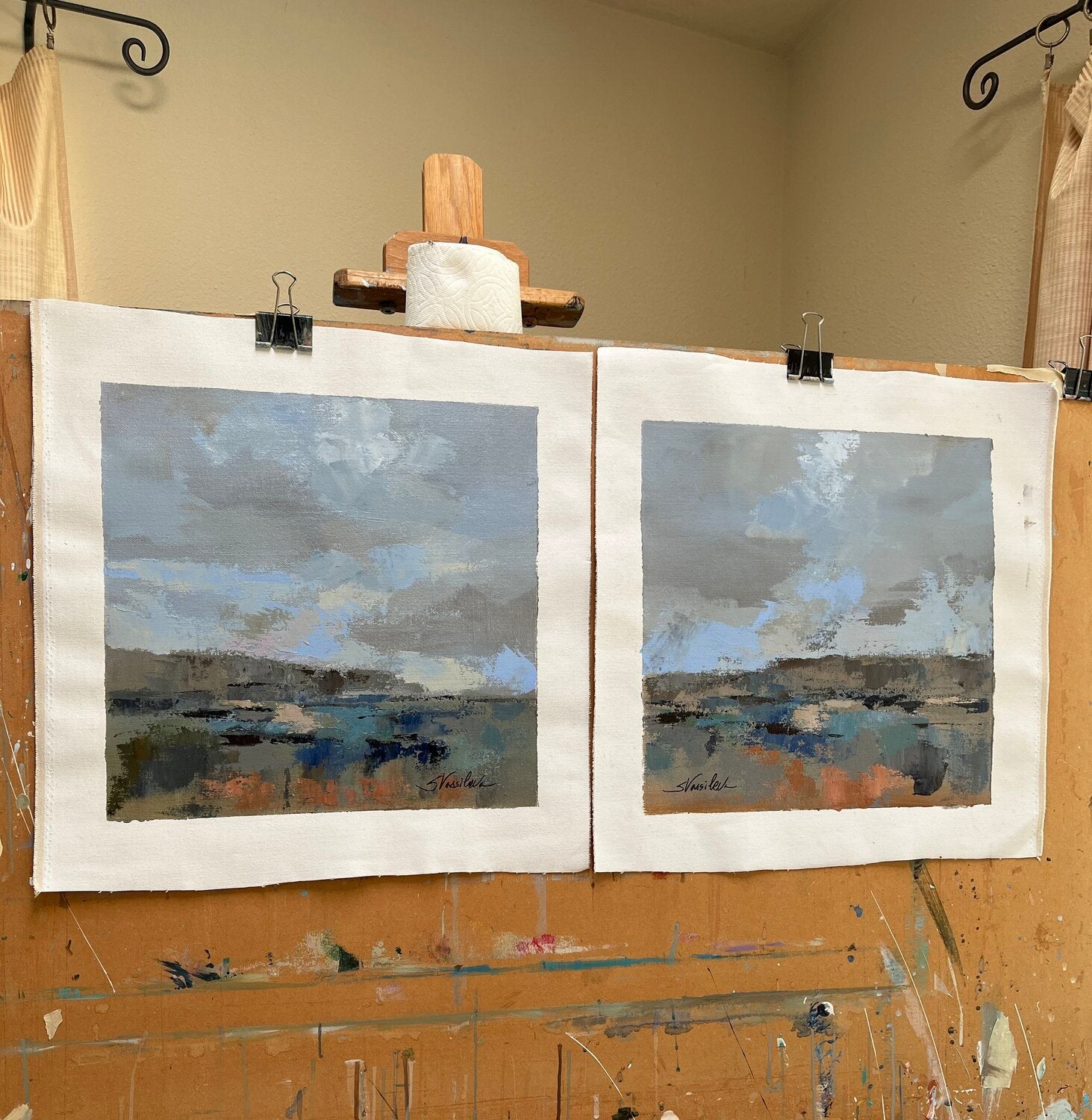 River and Sky II - Detail 3