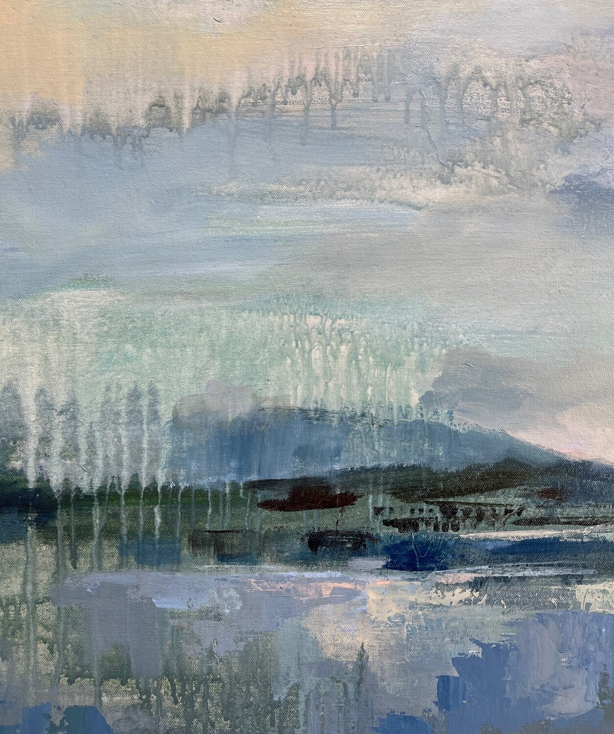 Rain over the Lagoon - Detail 2
