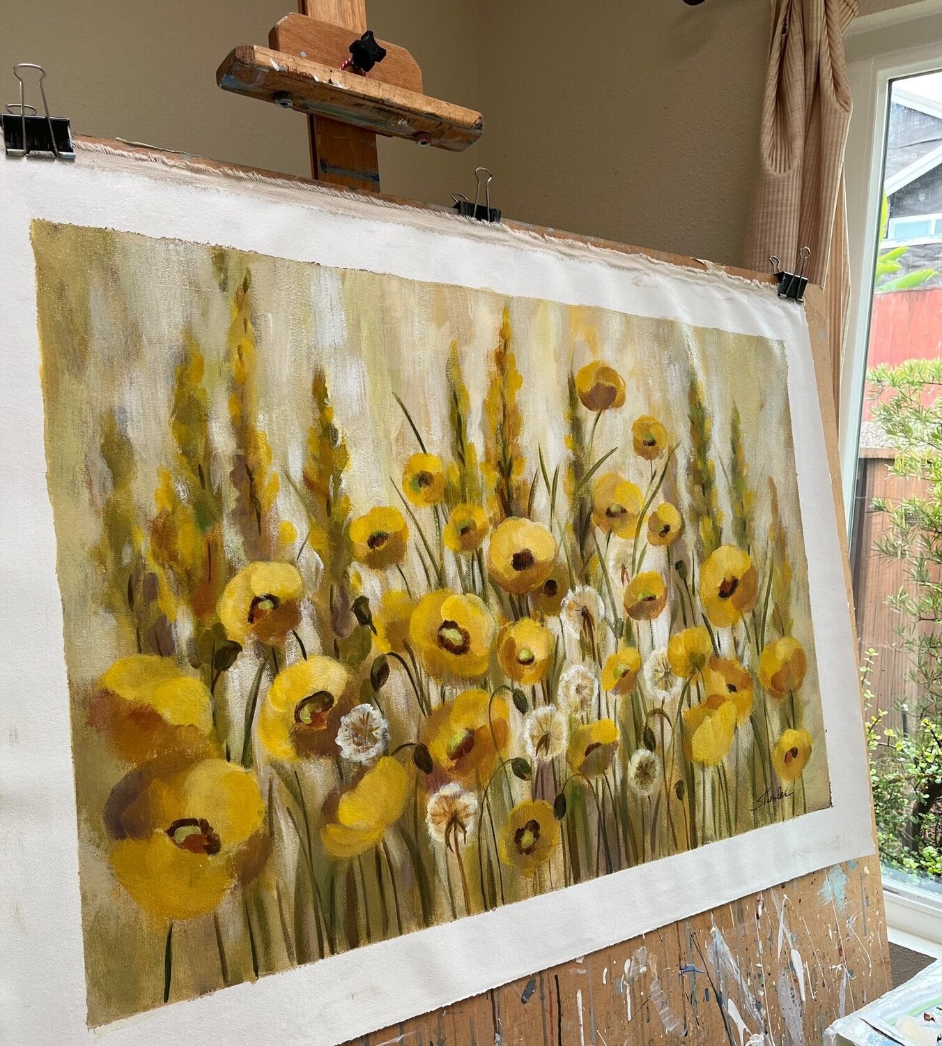 Yellow Field - Detail 3